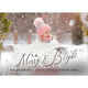 Floating Foil Stars Holidays Photo Cards Image 3 of 3